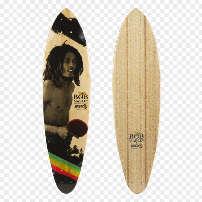 Bob Marley Sector 9 Skateboarding Longboard Small Axe PNG