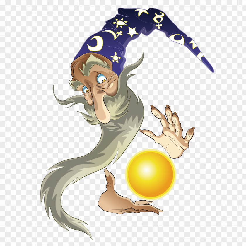 Fairy Tale Witches Vector Material Royalty-free Cartoon Illustration PNG