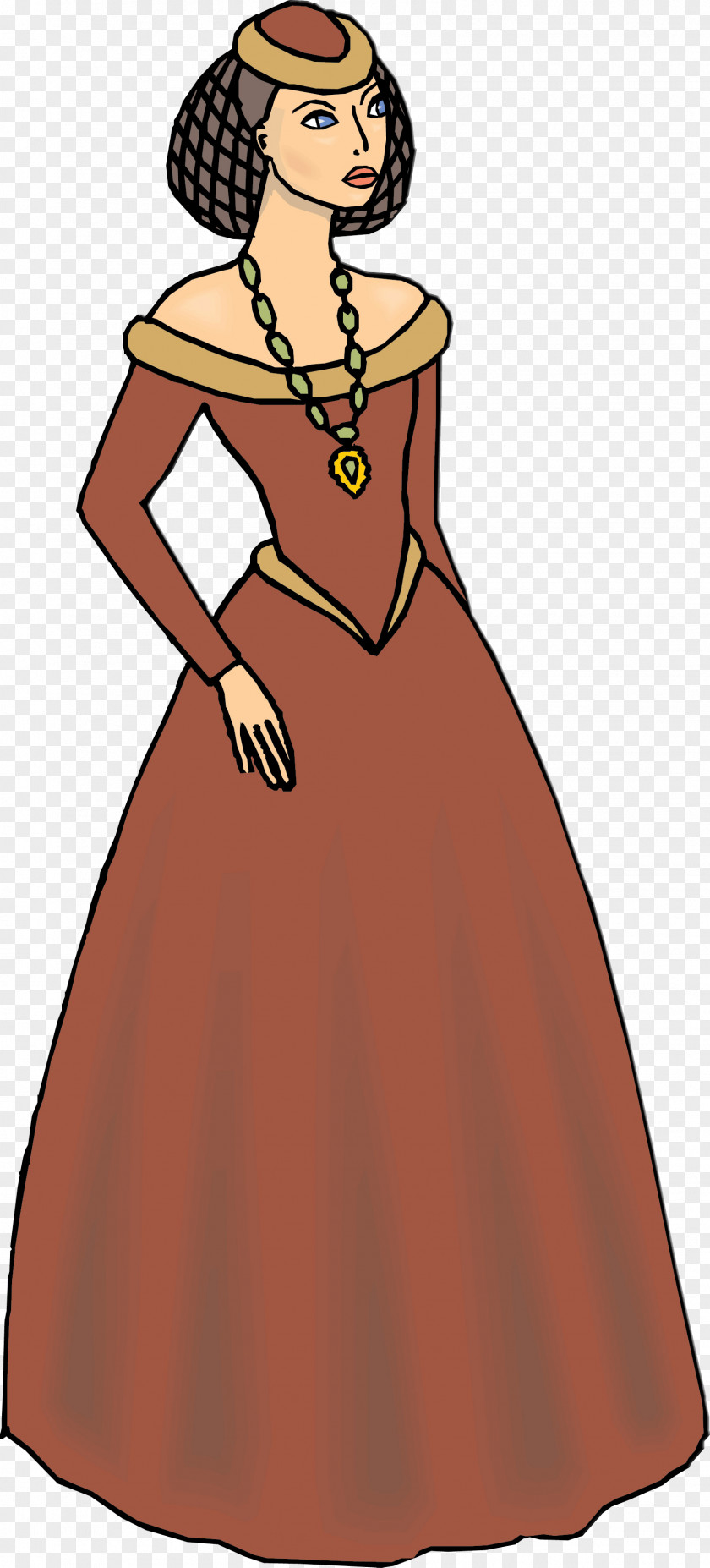 Hand Painted Clothing Dress Costume PNG