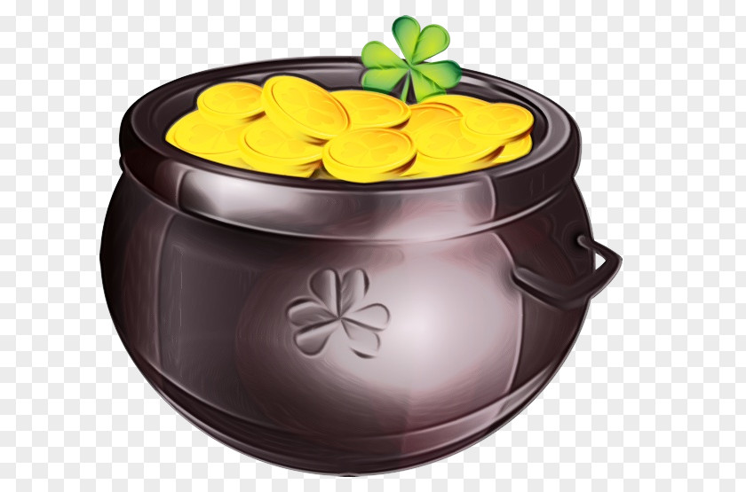 Lid Cookware And Bakeware Stock Pot Plant Clover PNG