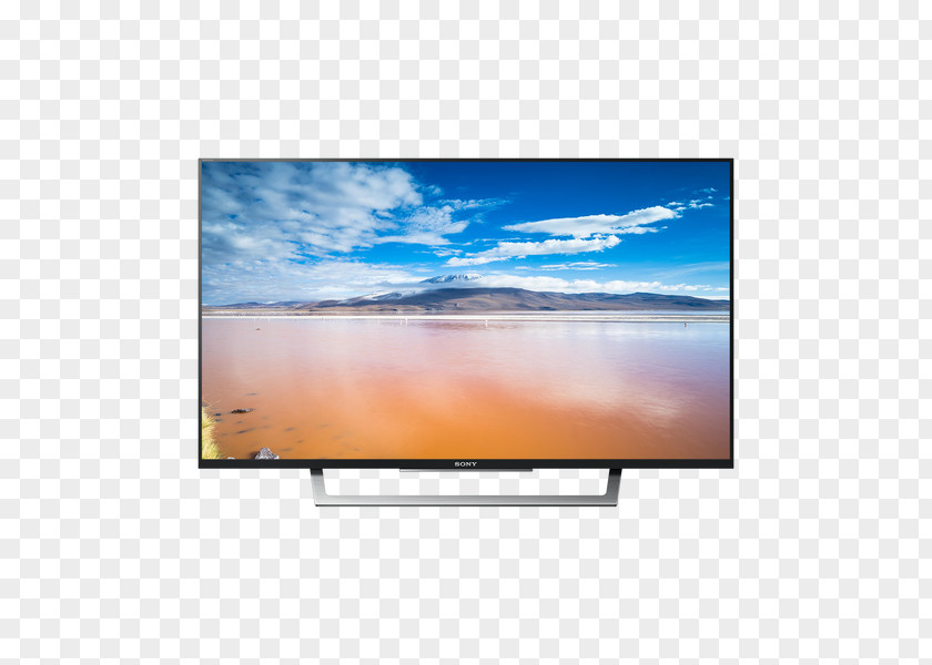 Sony BRAVIA XE80 High-definition Television 4K Resolution Smart TV PNG