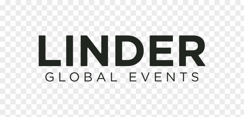 Design Logo Brand Linder Global Events Font PNG