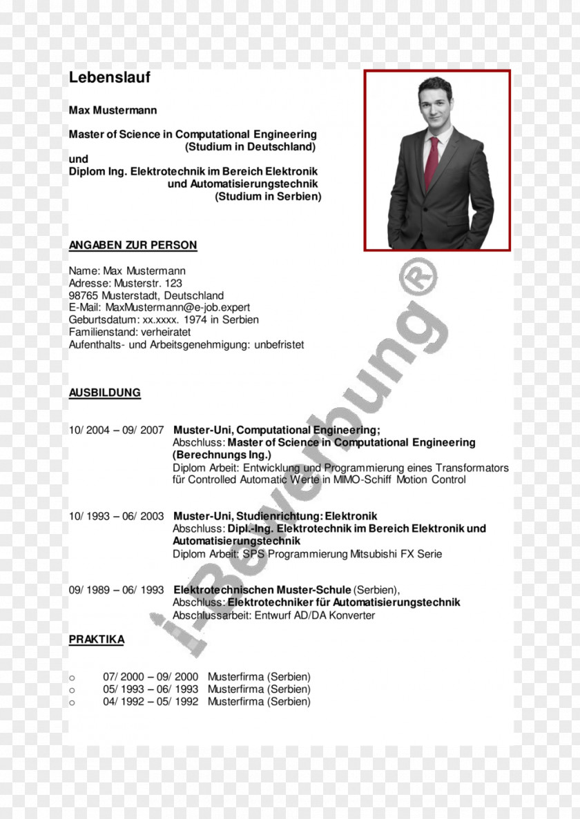 Diplôme Muster Curriculum Vitae Application For Employment Diploma Résumé PNG