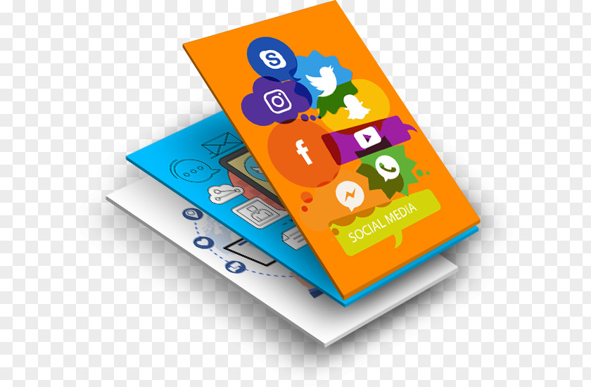 Social Media Flyers Marketing Strategy PNG