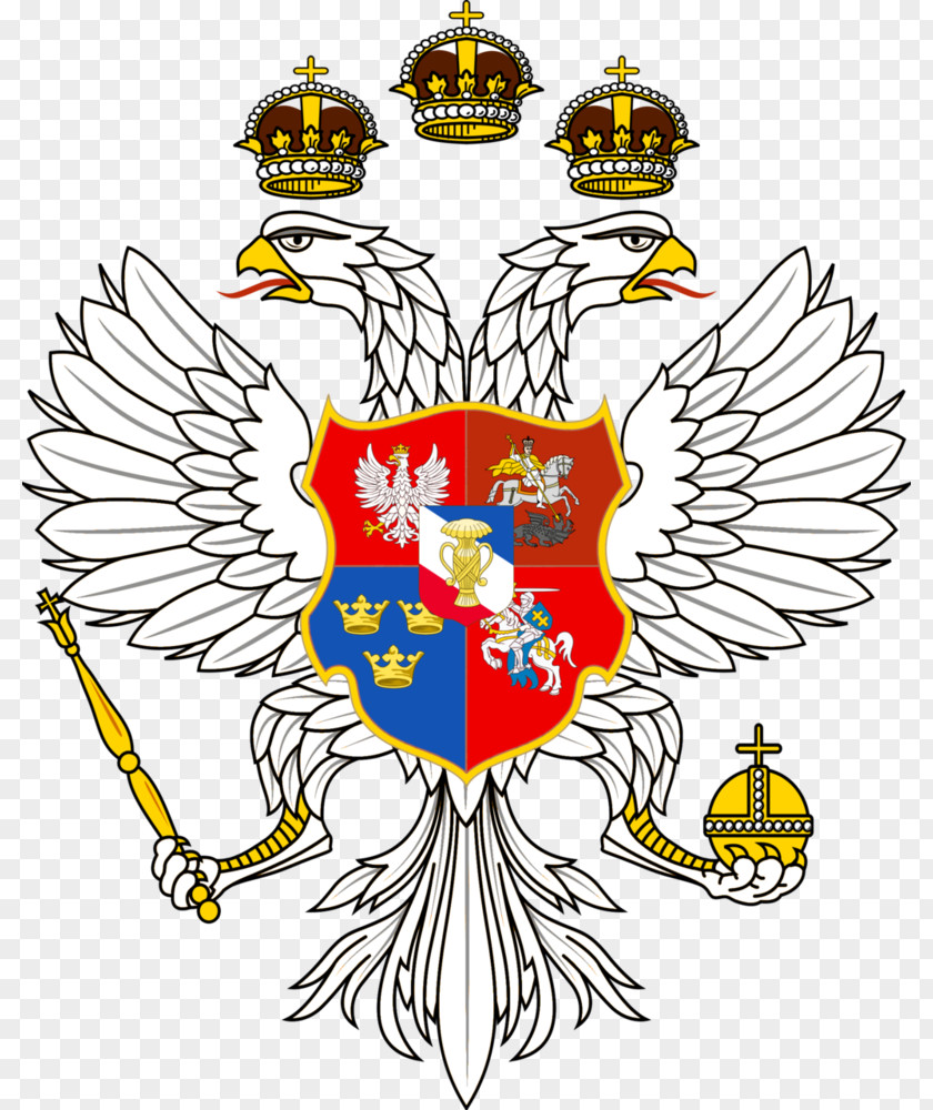 Tsardom Of Russia Coat Arms Russian Empire PNG