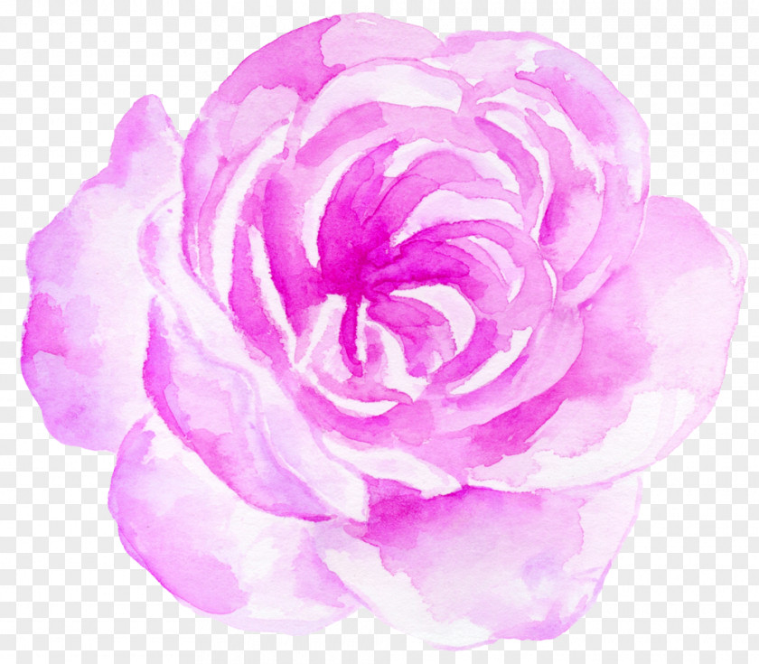 Watercolor Flowers Painting Clip Art PNG