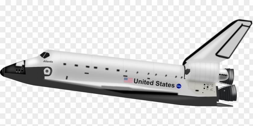 White Plane Space Shuttle Program Landing Facility Challenger Disaster Clip Art PNG