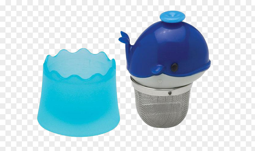 Blue Whale Toy Tea Strainer Coffee Infuser Infusion PNG