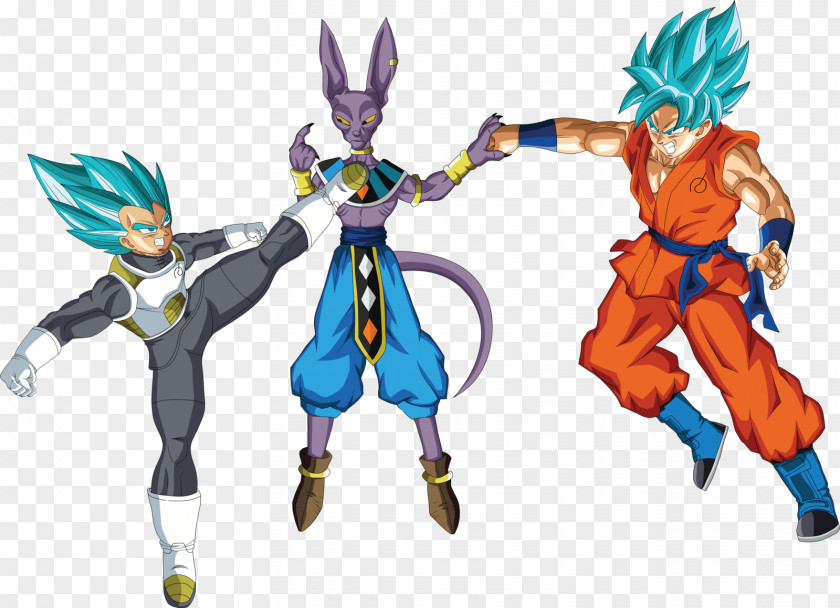 Chuck Norris Beerus Vegeta Goku Frieza Gohan PNG