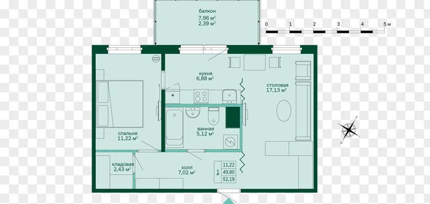 Green Tap Floor Plan Skandi Klubb Apartment House Storey PNG