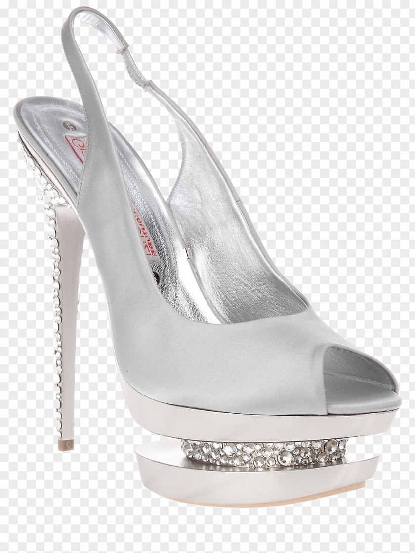 Qian Ma Can Lorenz Silver High-heeled Sandals Sandal White Footwear Shoe PNG