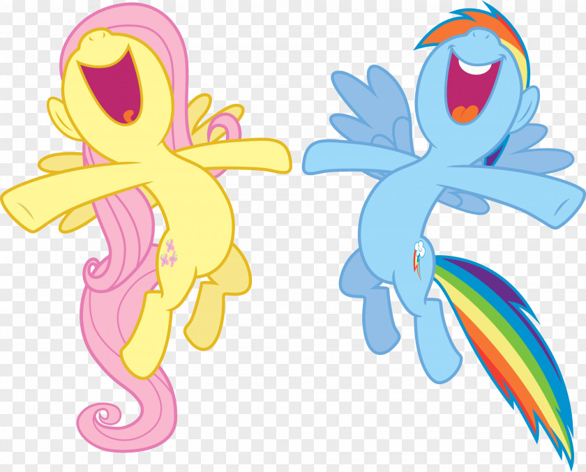 Rainbow Dash Ponyville Scootaloo Fluttershy PNG