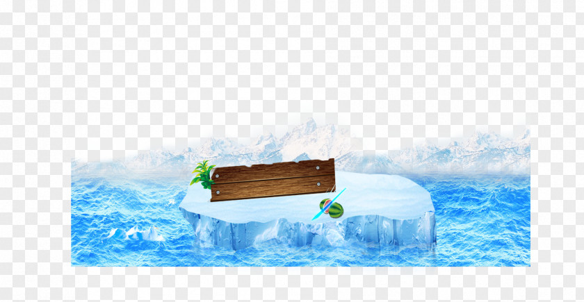 Summer Iceberg Download Gratis PNG