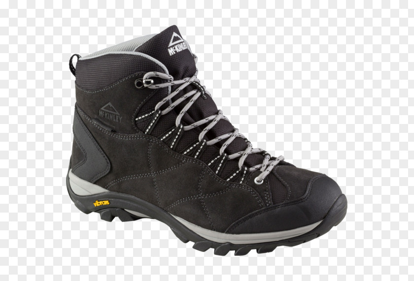 Boot Hiking Shoe Black PNG