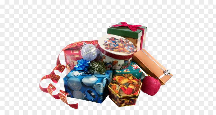 Christmas Gift Mishloach Manot Box PNG