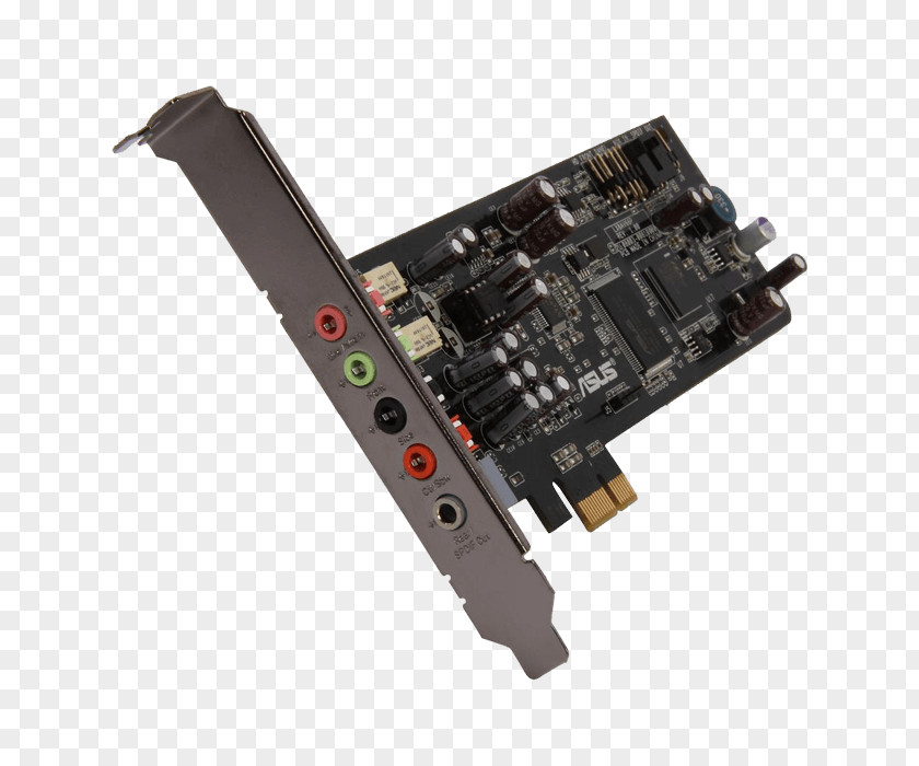 Computer Asus Xonar Sound Cards & Audio Adapters PCI Express 5.1 Surround PNG