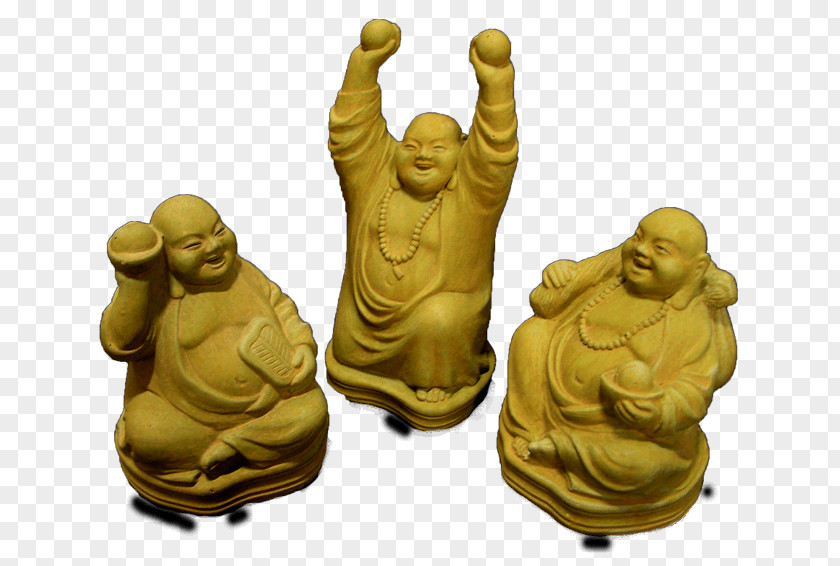 Fortune God Statue Figurine PNG