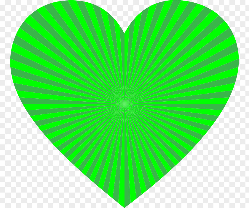 Heart Green Color Clip Art PNG