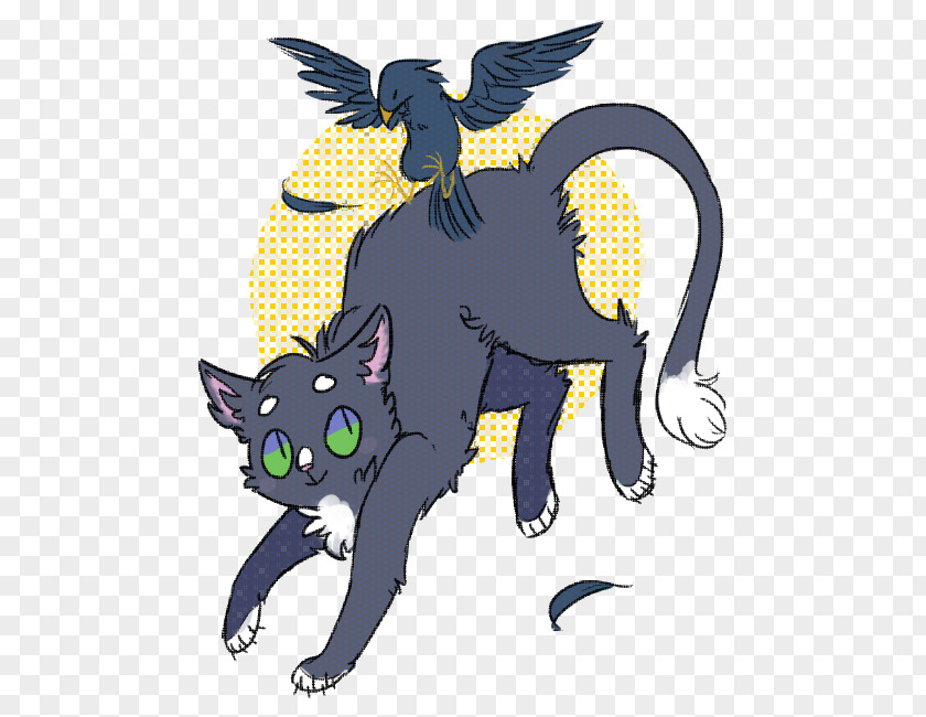 Raven Kin Whiskers Cat Canidae Demon PNG