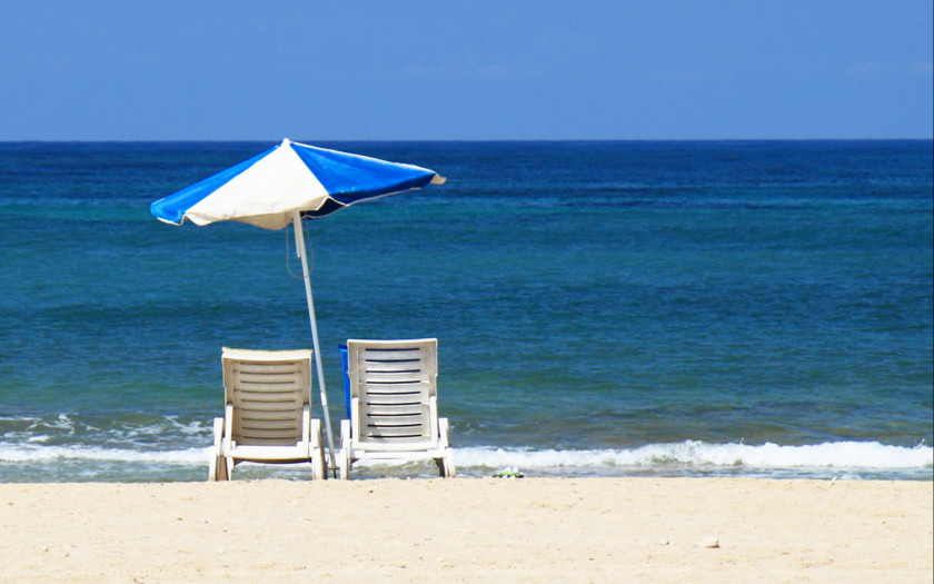 Beaches Pass-a-Grille Eames Lounge Chair Beach Umbrella PNG