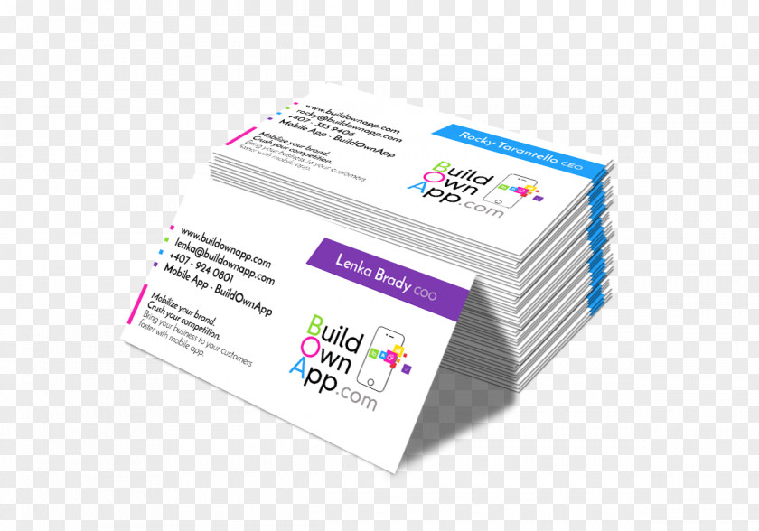 Business Card Mockup Brand Logo Font PNG