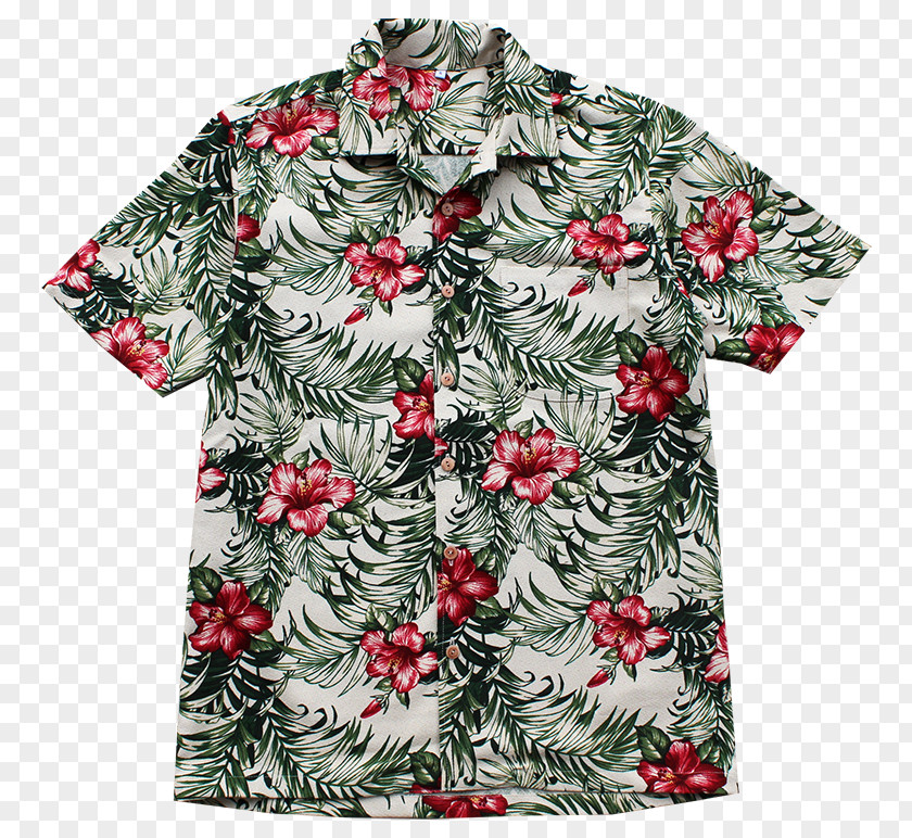 Hawaiian Shirt Textile Flower PNG