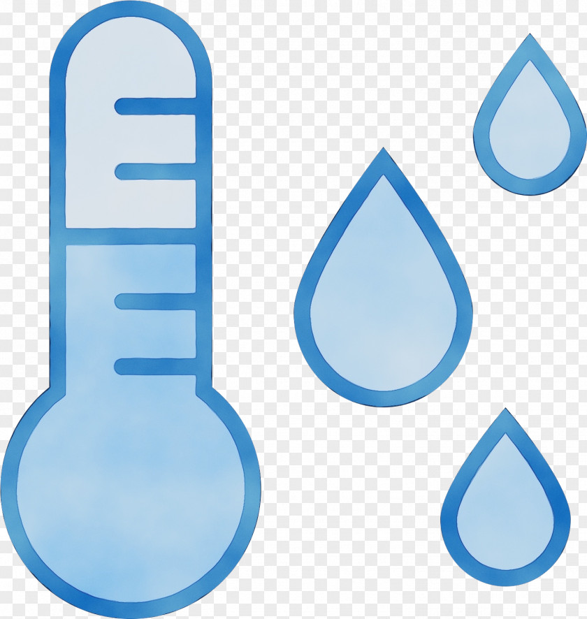 Blue Rain Dew Point Weather Forecasting Temperature PNG