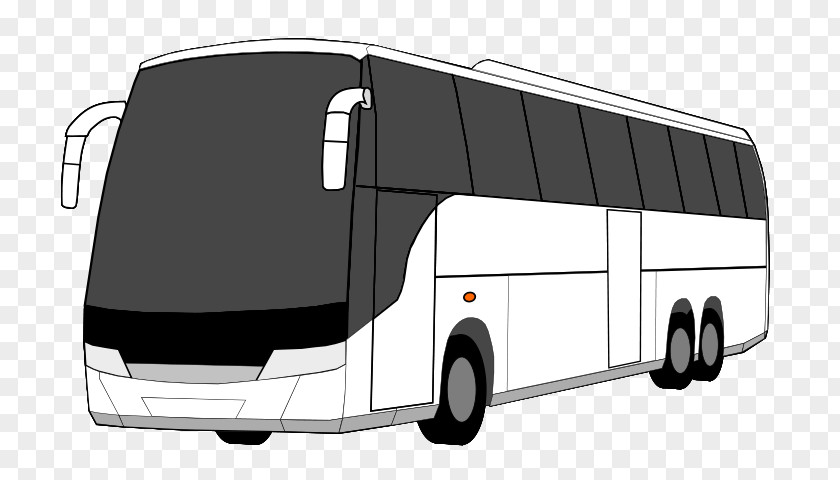 Electric Bus Tour Service Clip Art Coach Illustration PNG