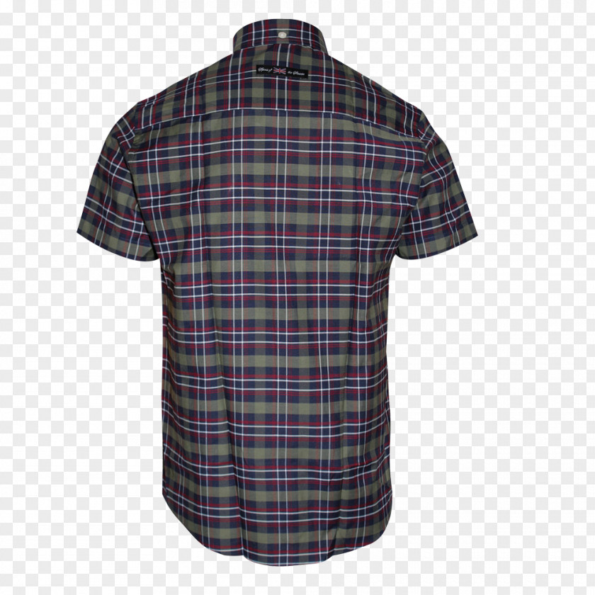 Button Down Hemd Shirt 남방 Sleeve Plaid PNG