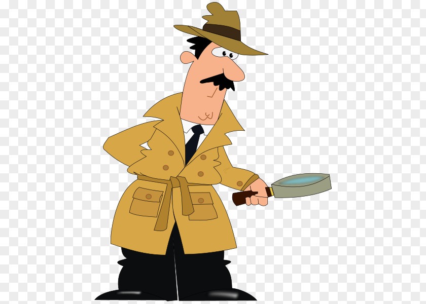 Enquetes Cartoon Detective Vector Graphics Royalty-free Clip Art PNG