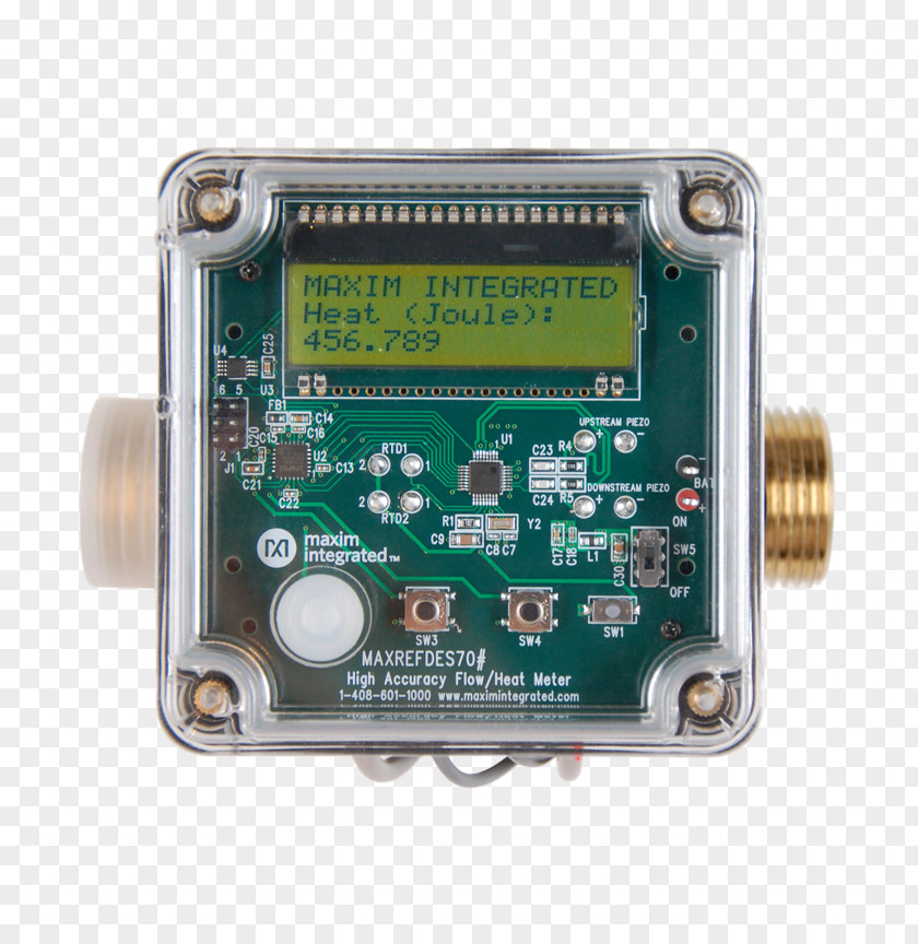 Flow Meter Electronics Measurement Maxim Integrated Circuits & Chips Heat PNG