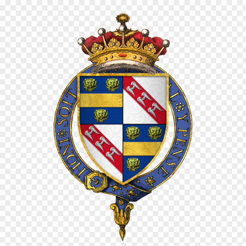 Knight Earl Of Pembroke Order The Garter Coat Arms Quartering PNG