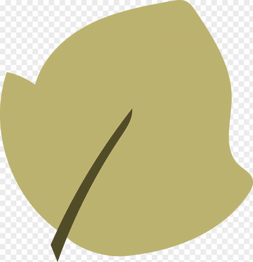 Leaf Circle Hat Angle Green PNG