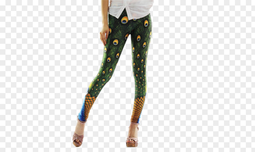 Peacock Leggings Clothing Pants Tights Jeans PNG