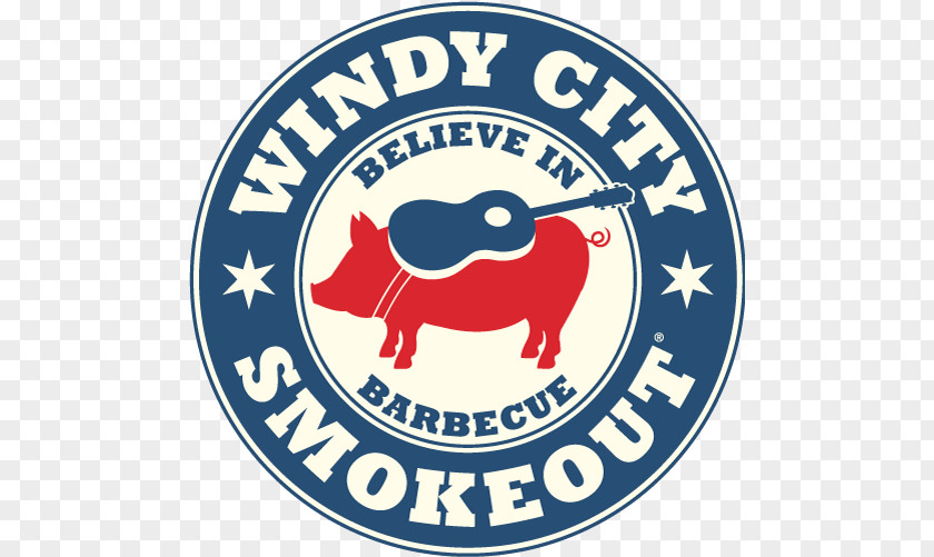 Chicago Celebrity Chefs Windy City Smokeout Barbecue Festival Logo WGN-TV PNG