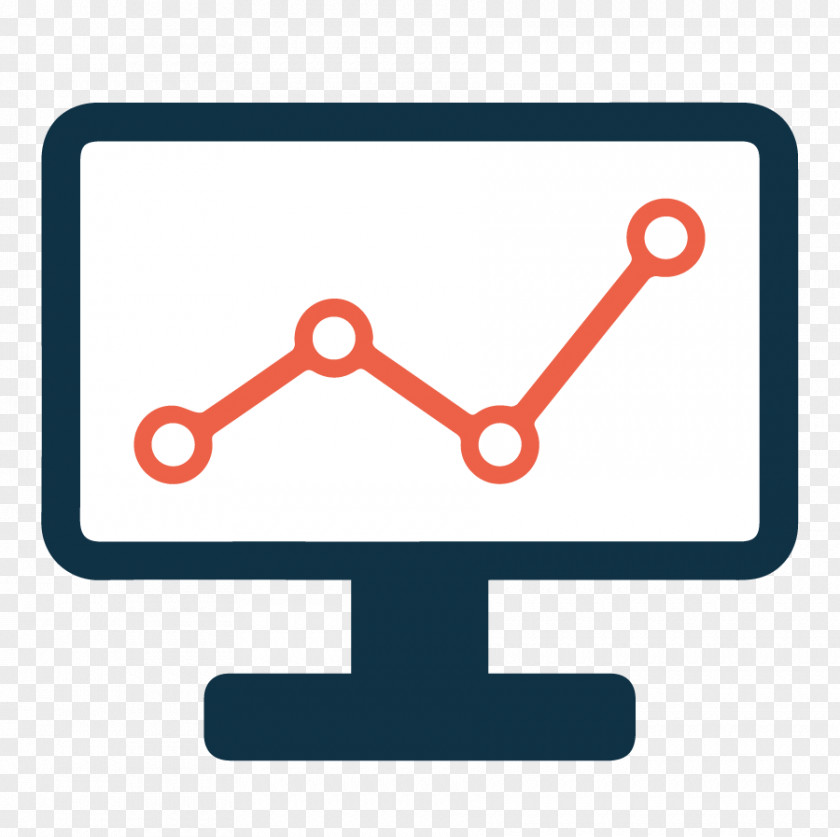 Digital Marketing Computer Monitors Chart Visualization PNG