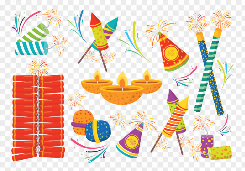 Diwali Firecracker Clip Art PNG