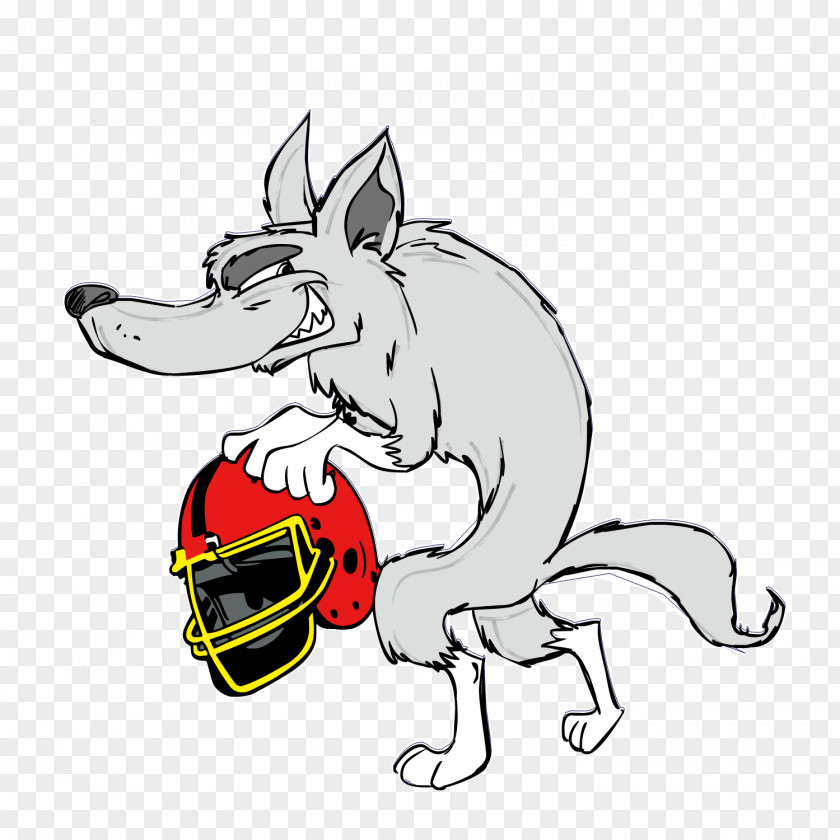 Evil Wolf Gray Clip Art PNG