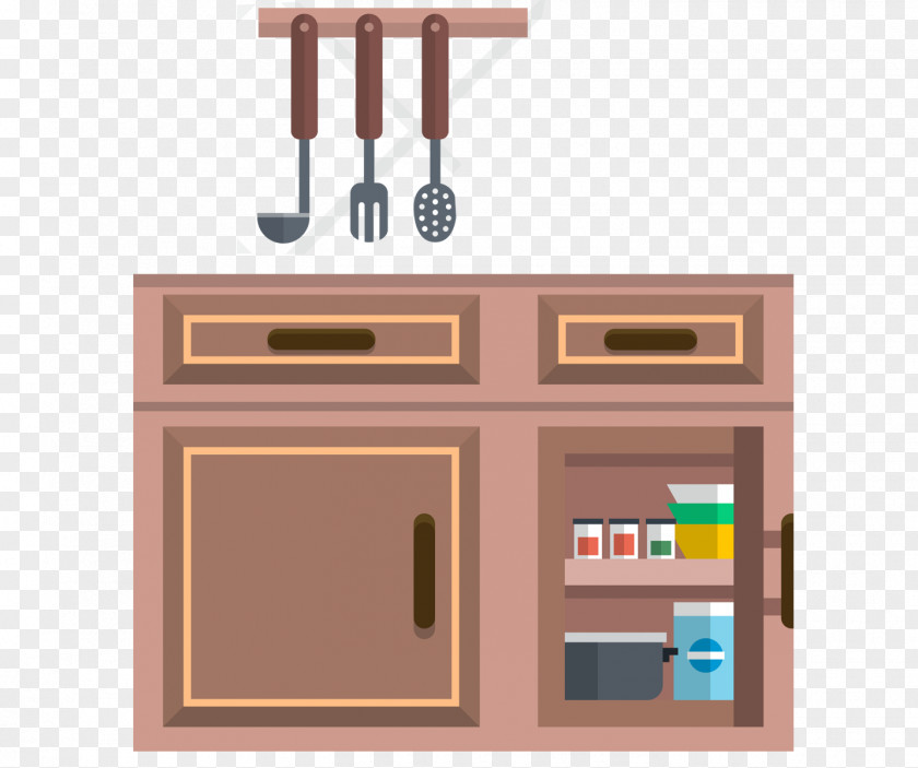 Kitchen Cabinets Furniture Cabinet Cupboard PNG