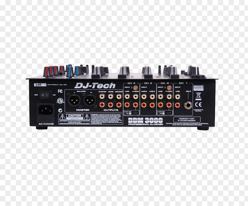 Mp3 Audio Mixers Disc Jockey Sound DJ Mixer Loudspeaker PNG