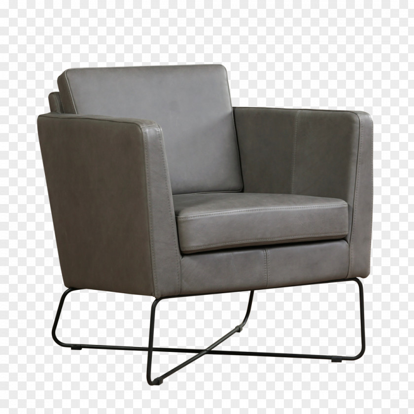 Chair Club Fauteuil Leather Furniture PNG