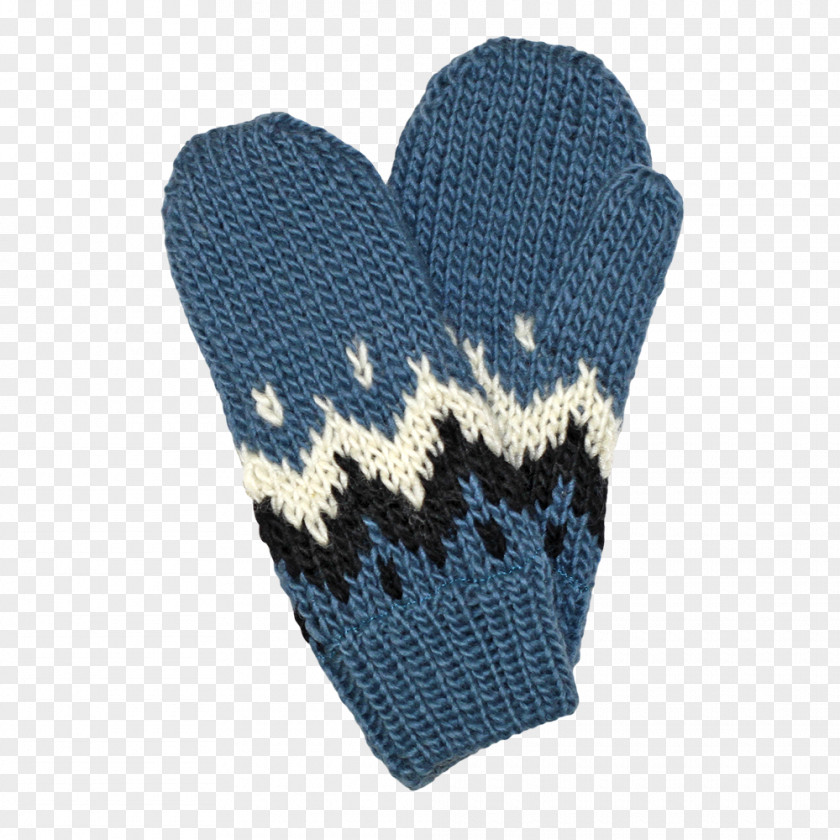 Cobalt Blue Glove Wool PNG
