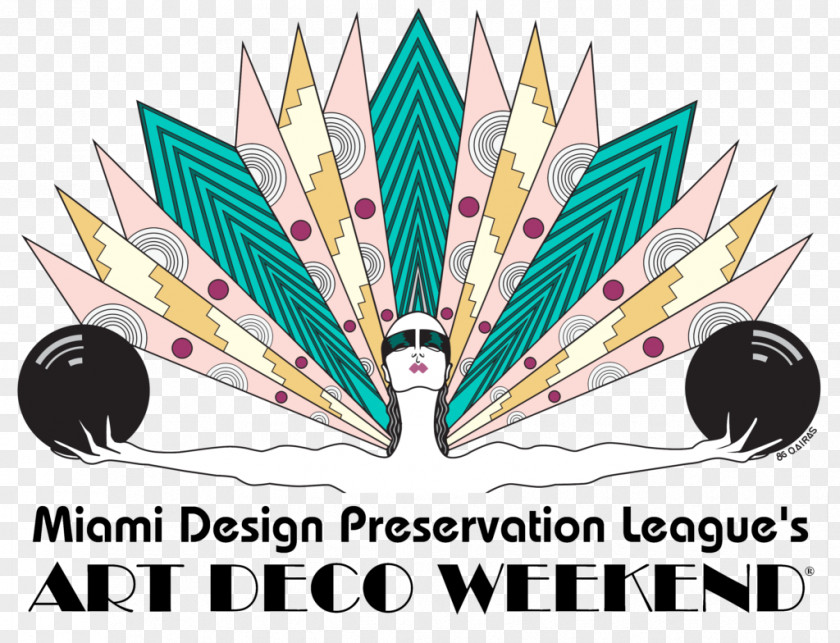 Miami Beach Architectural District Design Preservation League 2018 Art Deco Weekend PNG
