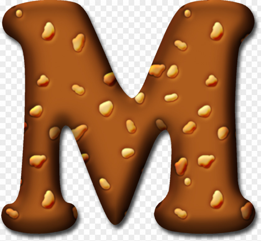 Ak 47 Chocolate Letter Alphabet M Font PNG