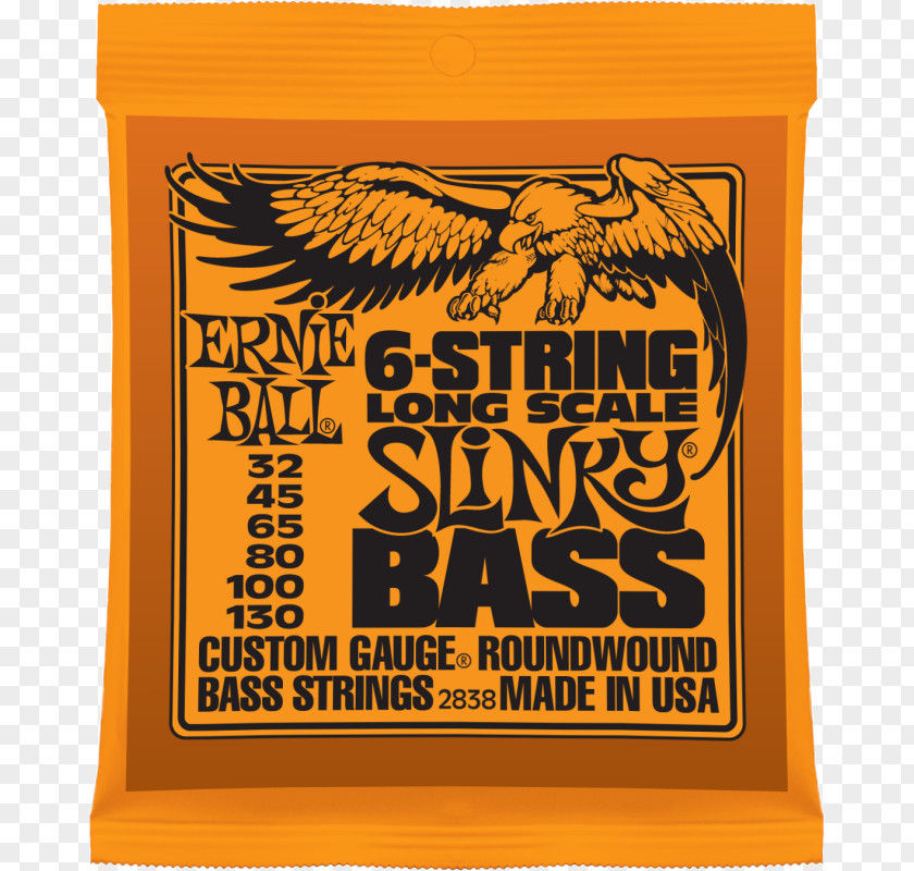 Bass Guitar String Longscale Double PNG