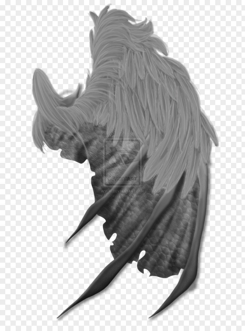Demon Drawing Feather Angel PNG