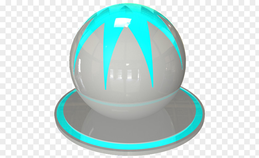 Design Turquoise Sphere PNG