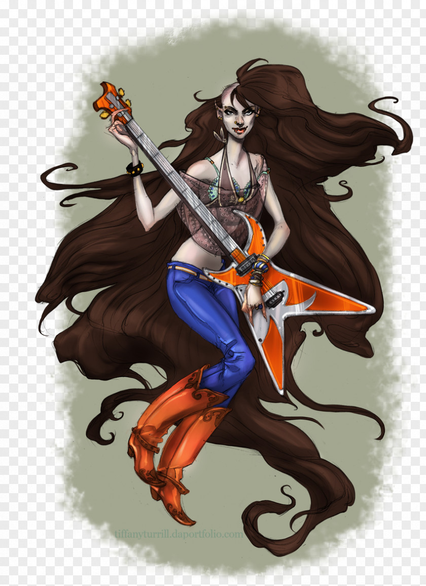 Finn The Human Marceline Vampire Queen Jake Dog Fan Art PNG