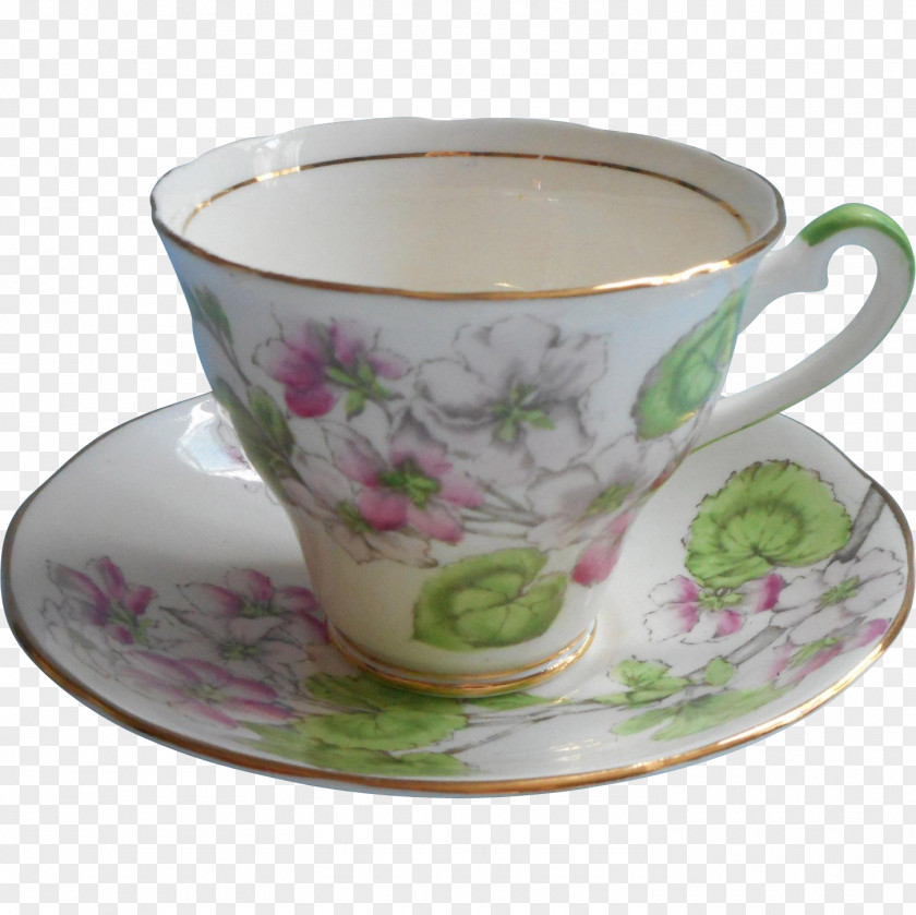 Geranium Tableware Saucer Coffee Cup Mug Porcelain PNG