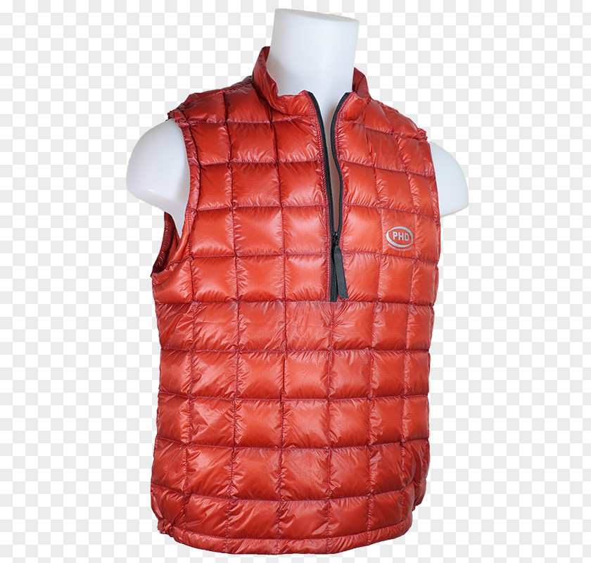 Goose Down Gilets Sleeve PNG